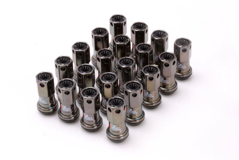 Load image into Gallery viewer, Project Kics 12X1.25 R40 Iconix Classical Lug Nuts w/ Black Plastic Cap - 20 - No Locks
