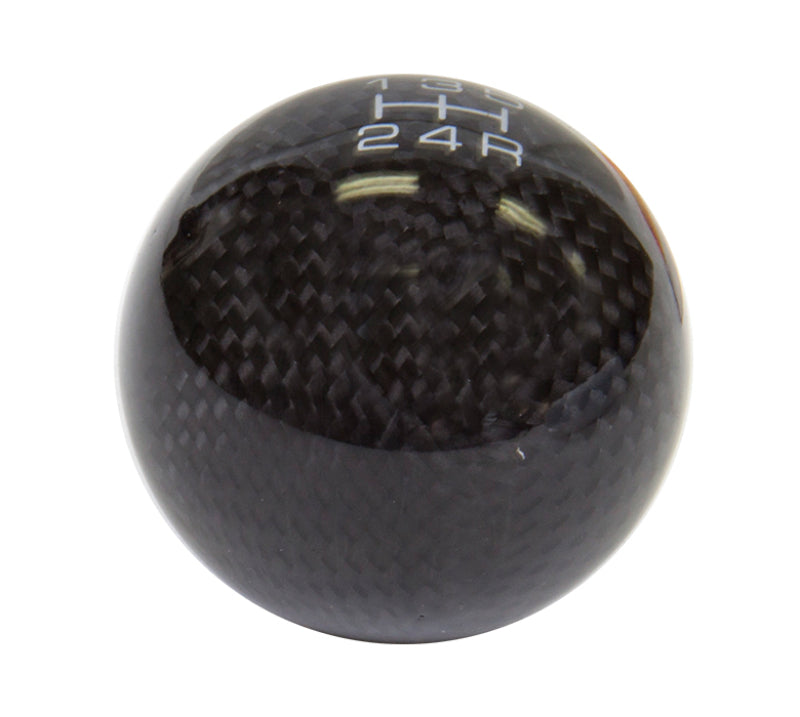 Load image into Gallery viewer, NRG Universal Ball Style Shift Knob - Heavy Weight 480G / 1.1Lbs. - Carbon Fiber (5 Speed)
