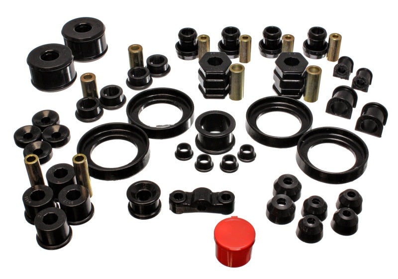 Load image into Gallery viewer, Energy Suspension 99-00 Honda Civic Si Black Hyper-Flex Master Bushing Set
