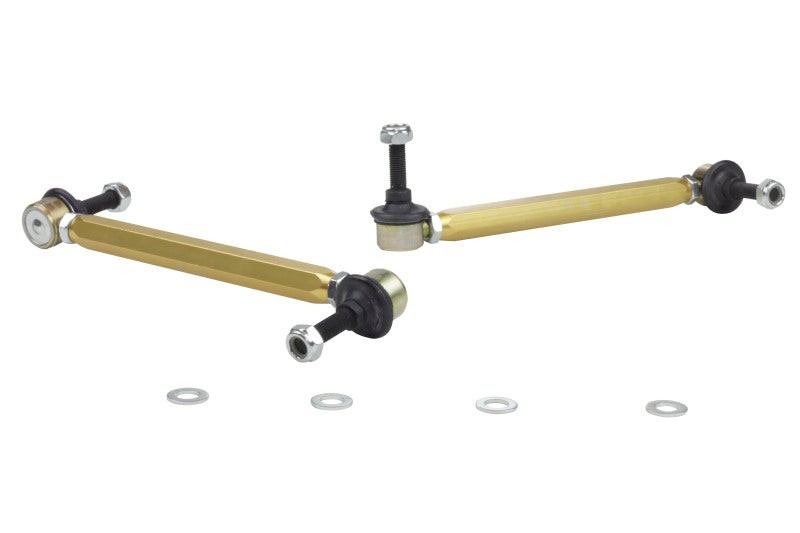 Load image into Gallery viewer, Whiteline 02-06 Mini Cooper S Front Swaybar link kit-Adjustable ball end links
