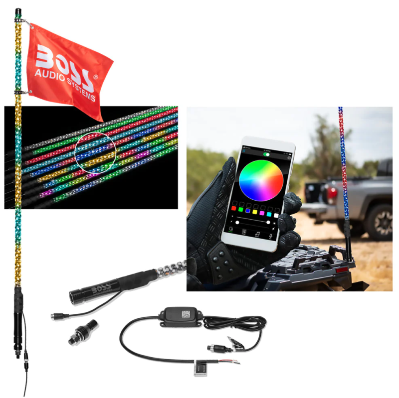 Load image into Gallery viewer, Boss Audio Systems 24in IP67 ATV Whip
