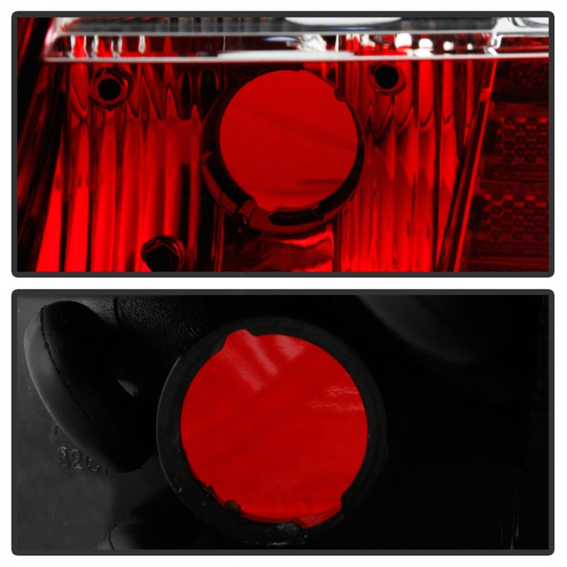 Load image into Gallery viewer, Xtune Porsche 911 996 ( Non 4S. Turbo. GT3 ) 99-04 LED Tail Lights Red Clear ALT-ON-P99699-LED-RC
