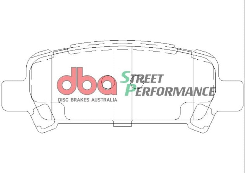 Load image into Gallery viewer, DBA 02-03 Subaru WRX SP500 Rear Brake Pads
