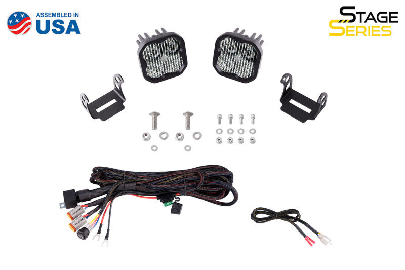 Load image into Gallery viewer, Diode Dynamics 2021 Ford Bronco Sport SS3 LED Ditch Light Kit - White Combo
