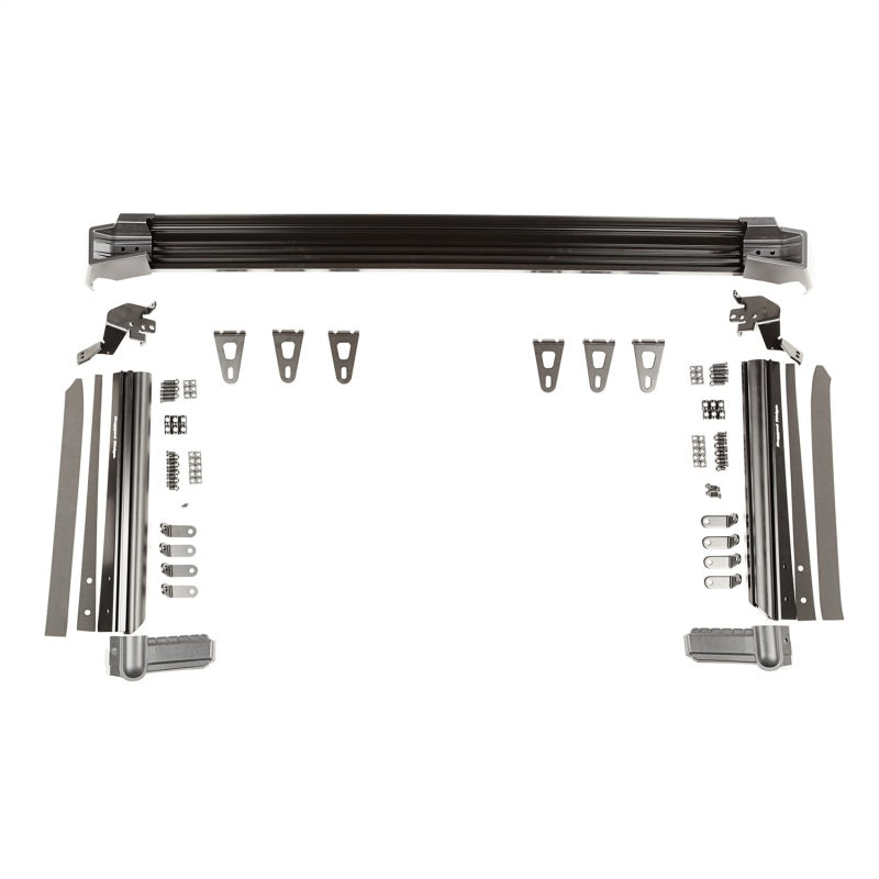 Load image into Gallery viewer, Rugged Ridge 07-18 Jeep Wrangler JK Elite Fast Track Windshield Light Bar Mount w/ Crossbar
