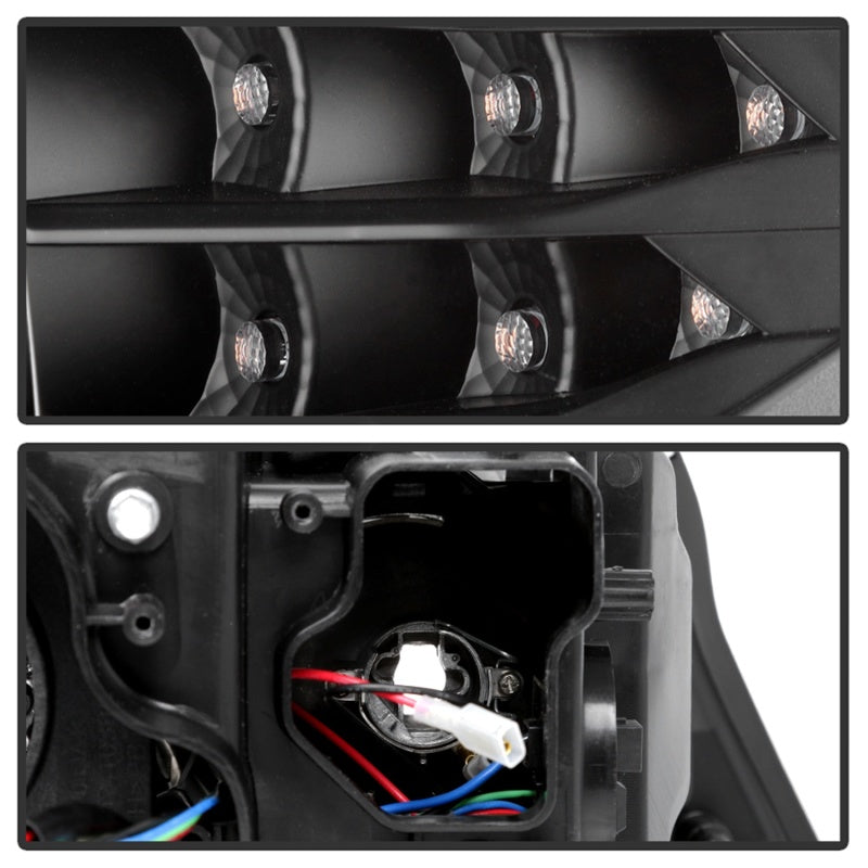 Load image into Gallery viewer, Spyder 09-12 BMW E90 3-Series 4DR HID w/ AFS Only - LED Turn - Black - PRO-YD-BMWE9009-AFSHID-BK
