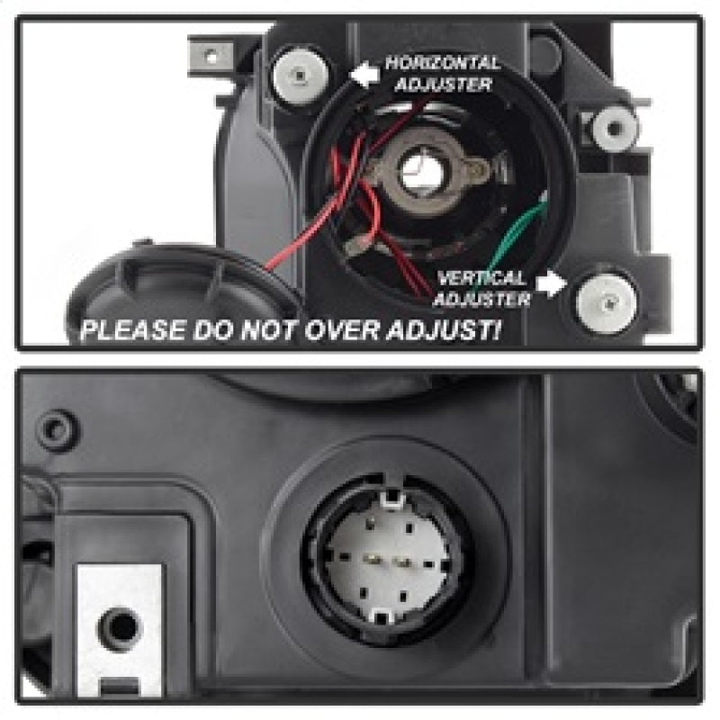 Load image into Gallery viewer, xTune 15-17 Jeep Renegade Light Bar DRL Projector Headlights -Black (PRO-JH-JREN-LBDRL-BK)
