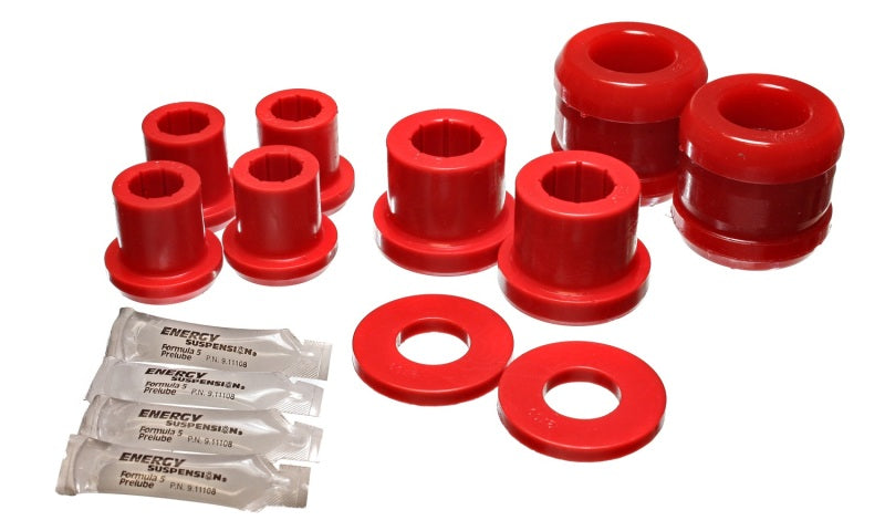 Load image into Gallery viewer, Energy Suspension 04-07 Mazda RX8 Red Front Control Arm Bushing Set
