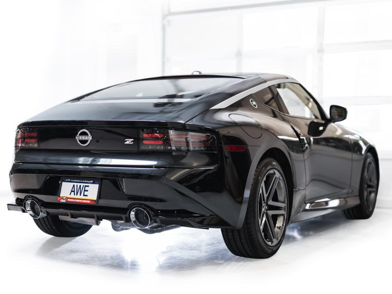 Load image into Gallery viewer, AWE 2023 Nissan Z RZ34 RWD Track Edition Catback Exhaust System w/ Chrome Silver Tips
