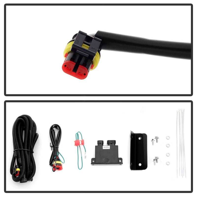 Load image into Gallery viewer, Spyder Toyota Tundra 14-16 Daytime LED Running Lights System - Blk FL-DRL-TTU2014-BK
