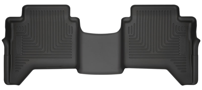 Load image into Gallery viewer, Husky Liners 2019 Ford Ranger SuperCrew WeatherBeater 2nd Row Black Floor Liners
