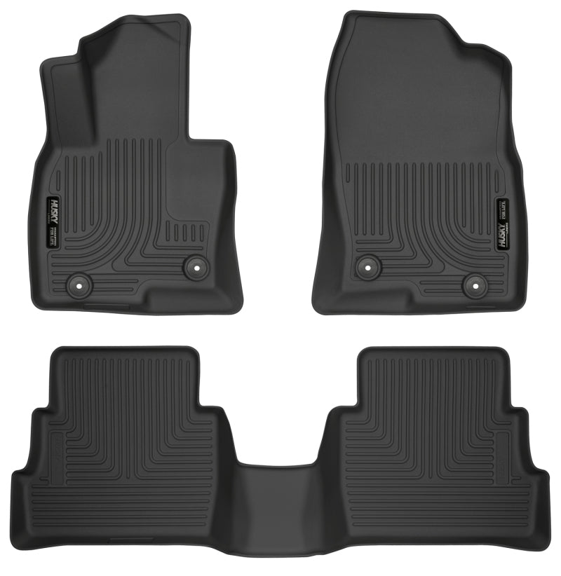 Load image into Gallery viewer, Husky Liners 2017 Mazda CX-5 Weatherbeater Black Front &amp; 2nd Seat Floor Liners
