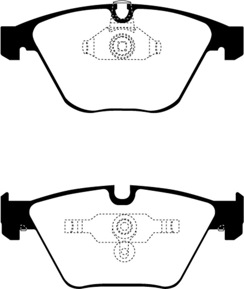 Load image into Gallery viewer, EBC 08-10 BMW M3 4.0 (E90) Redstuff Front Brake Pads
