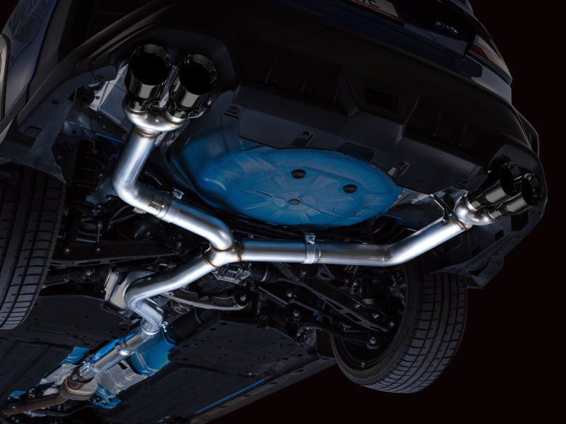 Load image into Gallery viewer, AWE Tuning 2022+ VB Subaru WRX Track Edition Exhaust - Diamond Black Tips
