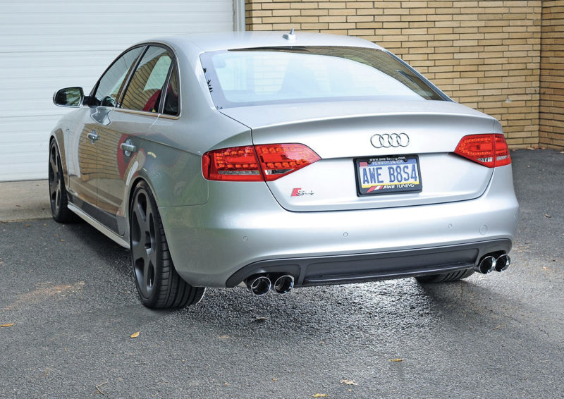 Load image into Gallery viewer, AWE Tuning Audi B8 / B8.5 S4 3.0T Touring Edition Exhaust - Chrome Silver Tips (90mm)
