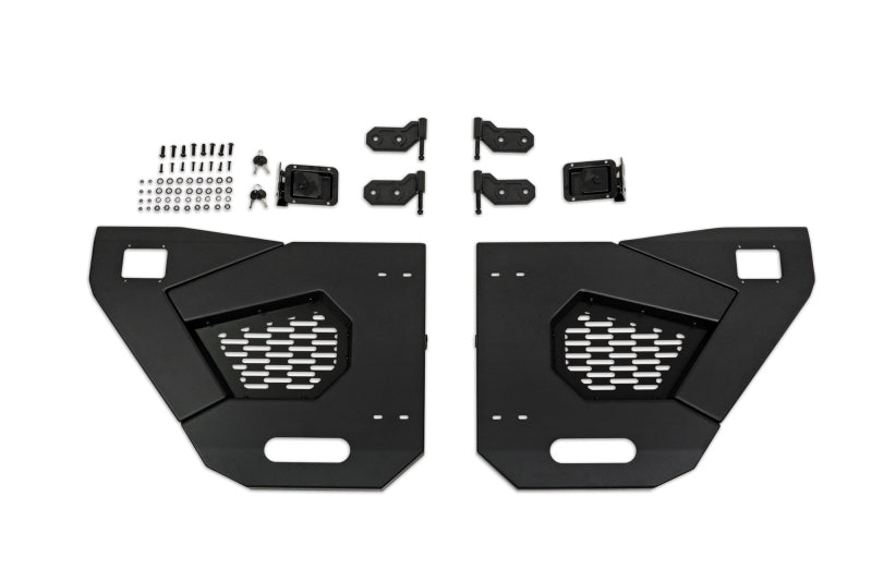 Load image into Gallery viewer, DV8 Offroad 18-22 Jeep Wrangler JL/JT Spec Series Half Doors - Rear Set
