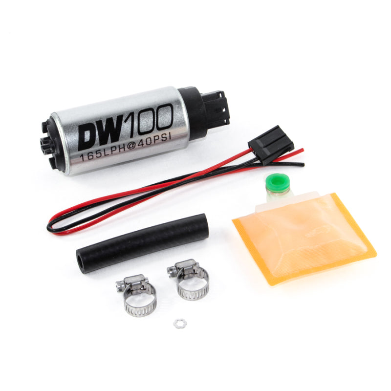 Load image into Gallery viewer, DeatschWerks 165 LPH In-Tank Fuel Pump w/ Universal Install Kit
