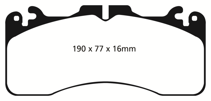 Load image into Gallery viewer, EBC 09+ Lexus LS460 4.6 Sport Redstuff Front Brake Pads
