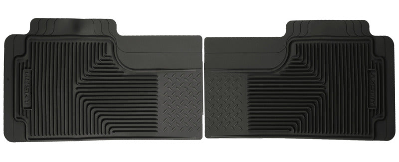 Load image into Gallery viewer, Husky Liners 80-12 Ford F-150/00-05 Ford Excursion Heavy Duty Black 2nd Row Floor Mats
