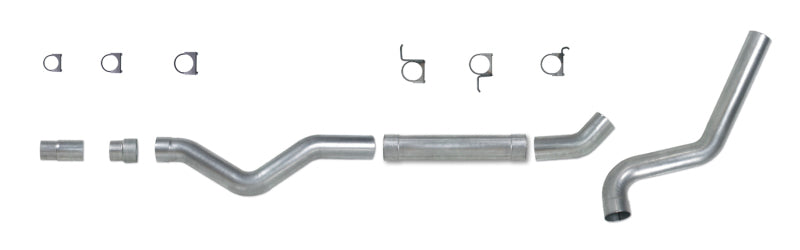 Load image into Gallery viewer, Diamond Eye KIT 5in CB MFLR RPLCMENT PIPE SGL AL: 2006-2007.5 CHEVY 6.6L 2500/3500
