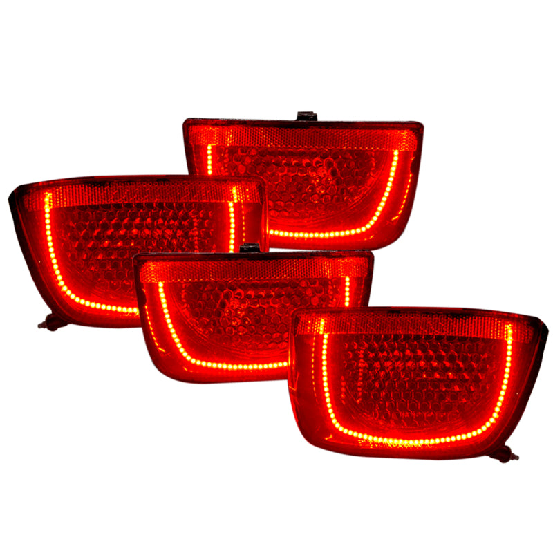 Load image into Gallery viewer, Oracle Chevy Camaro 10-13 Afterburner 2.0 Tail Light Halo Kit - Red
