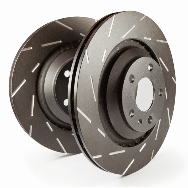 Load image into Gallery viewer, EBC 2021+ Ram 1500 TRX USR Slotted Rear Rotors

