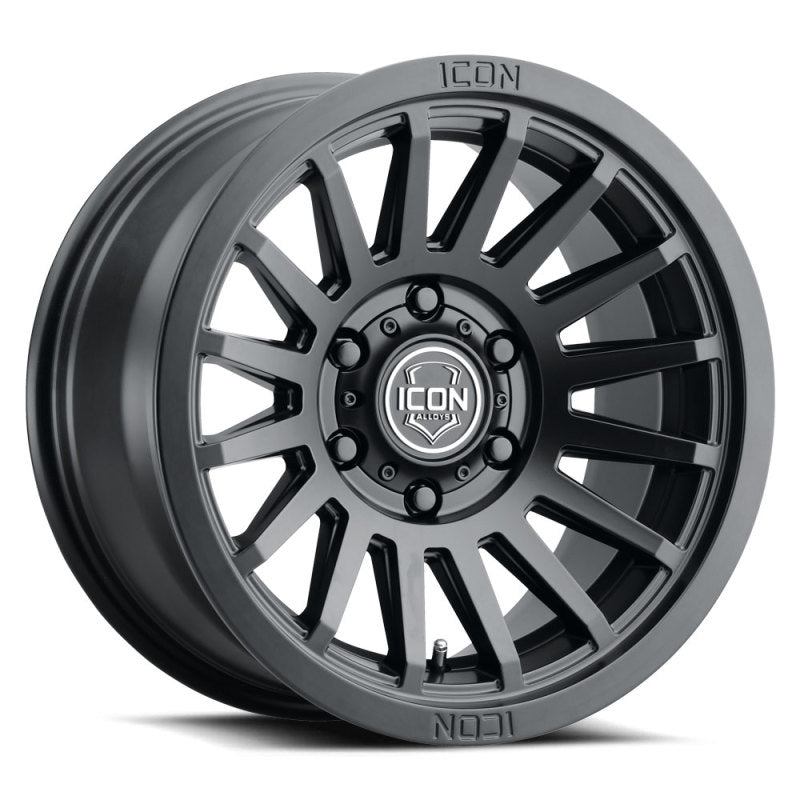 Load image into Gallery viewer, ICON Recon SLX 17x8.5 5x5.5 BP 0mm Offset 4.75in BS 77.9mm Bore Satin Black Wheel
