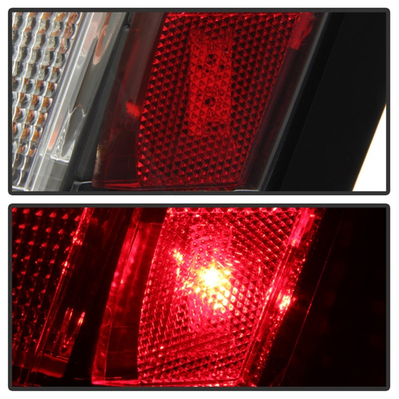 Load image into Gallery viewer, Spyder Chrysler 300C 08-10 V2 Light Bar LED Tail Lights - Red Clear ALT-YD-C308V2-LED-RC
