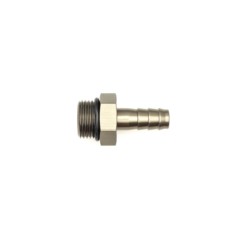 Load image into Gallery viewer, DeatschWerks 8AN ORB Male To 3/8in. Male Triple Barb Fitting (Incl. O-Ring)
