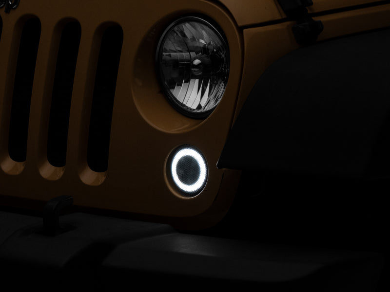 Load image into Gallery viewer, Raxiom 07-18 Jeep Wrangler JK Axial Series LED Turn Signals w/ Halo (Smoked)
