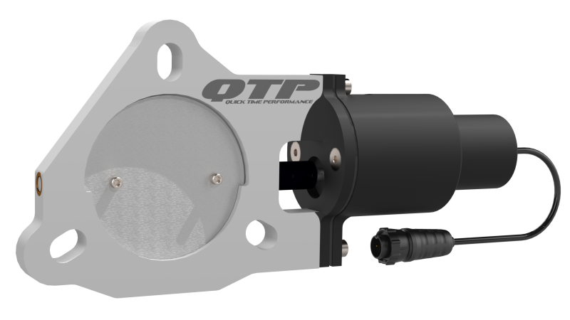 Load image into Gallery viewer, QTP 3in Bolt-On QTEC Electric Cutout Valve - Single
