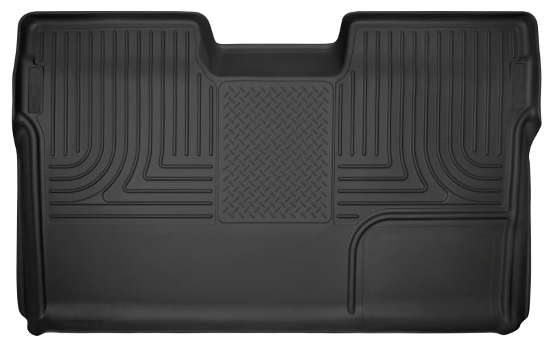 Load image into Gallery viewer, Husky Liners 09-14 Ford F-150 SuperCrew Cab X-Act Contour Second Row Seat Floor Liner - Black
