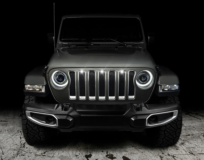 Load image into Gallery viewer, Oracle Pre-Runner Style LED Grille Kit for Jeep Wrangler JL - White
