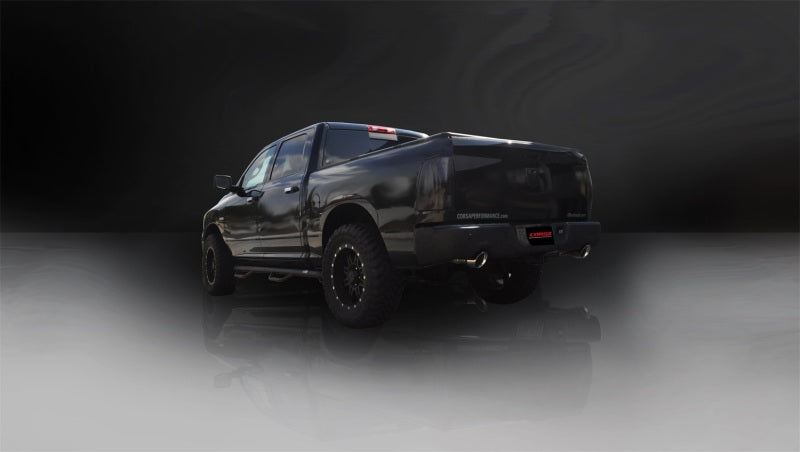Load image into Gallery viewer, Corsa 09-14 Dodge Ram 1500 4.7L Quad/Crew Cab/Short Bed Polished Dual Exit Cat-Back Exhaust

