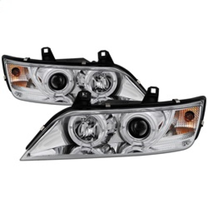 Load image into Gallery viewer, Spyder BMW Z3 96-02 Projector Headlights LED Halo Chrome High H1 Low H1 PRO-YD-BMWZ396-HL-C
