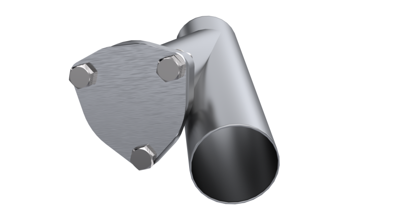 Load image into Gallery viewer, QTP 2.5in Weld-On QTEC Exhaust Cutout Y-Pipe
