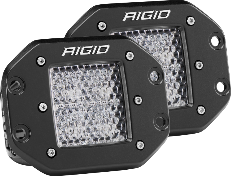 Load image into Gallery viewer, Rigid Industries Dually - Flush Mount - 60 Deg. Lens - Set of 2
