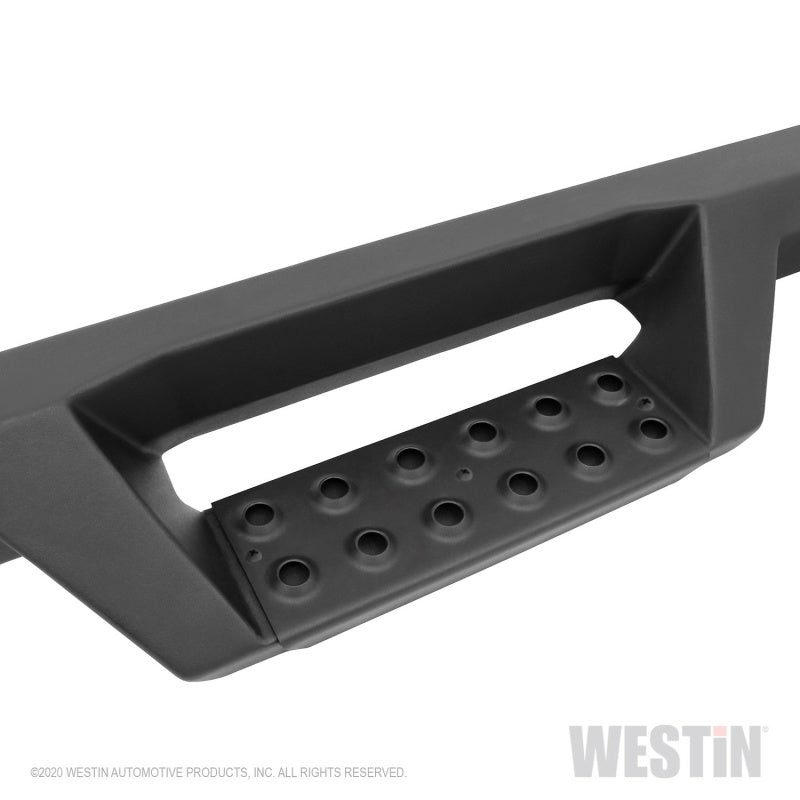 Load image into Gallery viewer, Westin 04-13 Chevy Silverado 1500 Crew Cab 2004-2013 HDX Drop Nerf Step Bars - Textured Black
