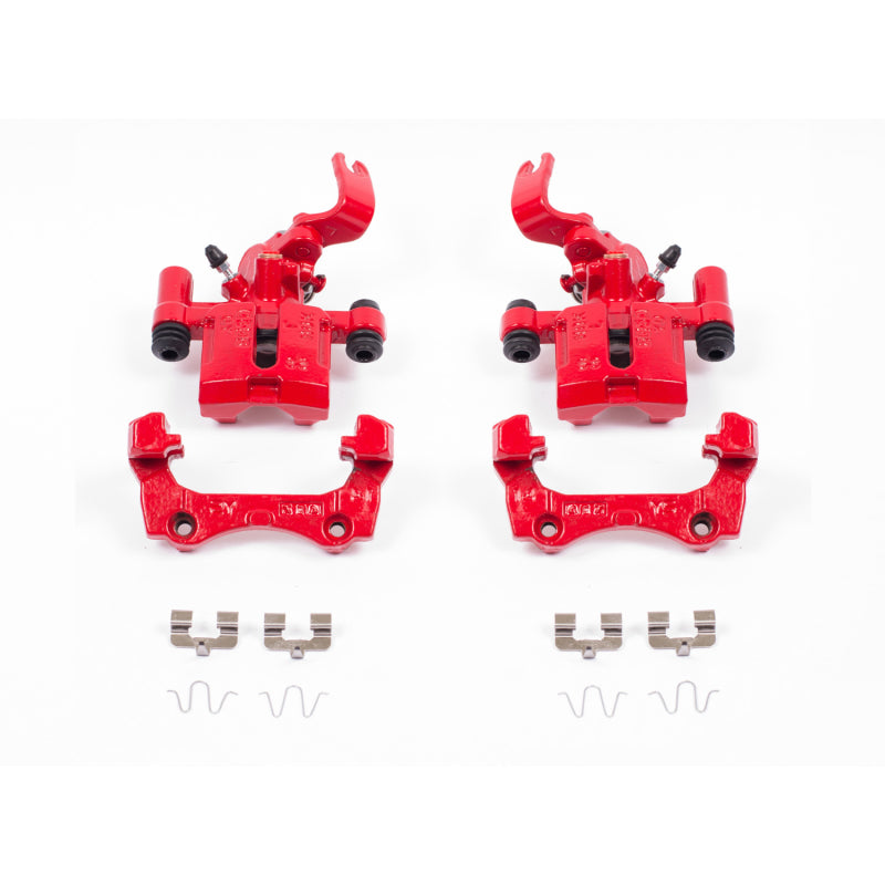 Load image into Gallery viewer, Power Stop 94-97 Mazda Miata Rear Red Calipers w/Brackets - Pair
