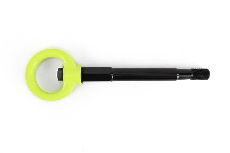 Load image into Gallery viewer, Perrin 2022 Subaru WRX / 18-21 Crosstrek / 14-21 Forester Tow Hook Kit (Front) - Neon Yellow
