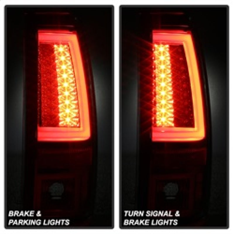 Load image into Gallery viewer, Spyder Chevy Silverado 1500/2500 99-02 Version 2 LED Tail Lights - Black ALT-YD-CS99V2-LED-BK
