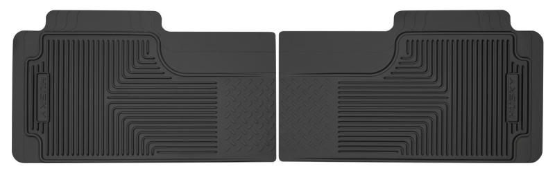 Load image into Gallery viewer, Husky Liners 80-12 Ford F-150/00-05 Ford Excursion Heavy Duty Black 2nd Row Floor Mats

