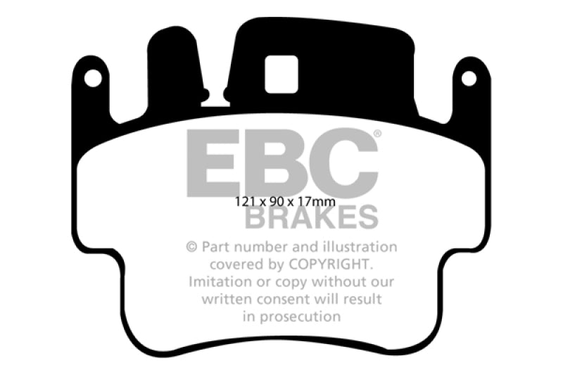 Load image into Gallery viewer, EBC 98-05 Porsche 911 (996) (Cast Iron Rotor only) 3.4 Carrera 2 Bluestuff Front Brake Pads
