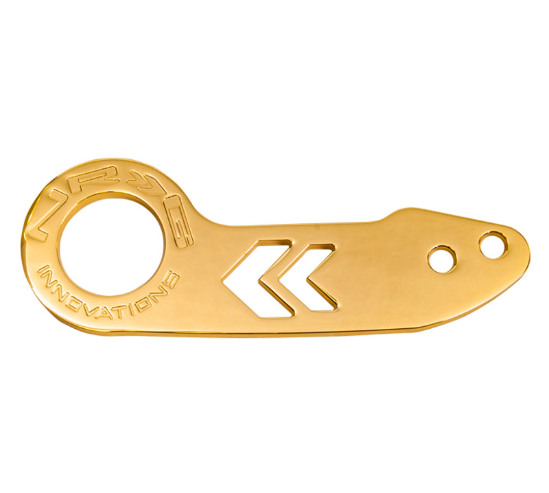 Load image into Gallery viewer, NRG Universal Rear Tow Hook - Gold Dip
