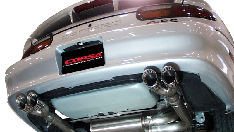 Load image into Gallery viewer, Corsa 98-02 Chevrolet Camaro Convertible Z28 5.7L V8 LS1 Polished Sport Cat-Back Exhaust
