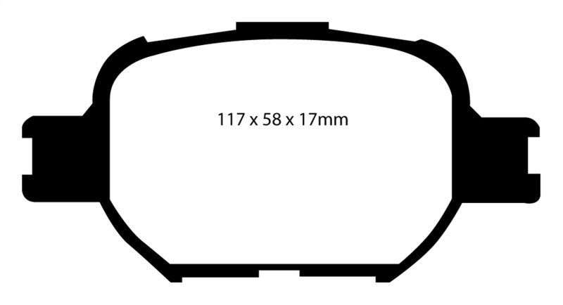 Load image into Gallery viewer, EBC 04-10 Scion TC 2.4 Redstuff Front Brake Pads
