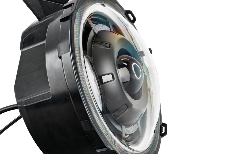 Load image into Gallery viewer, Oracle Jeep JL/Gladiator JT Oculus Switchback Bi-LED Projector Headlights - Amber/White Switchback
