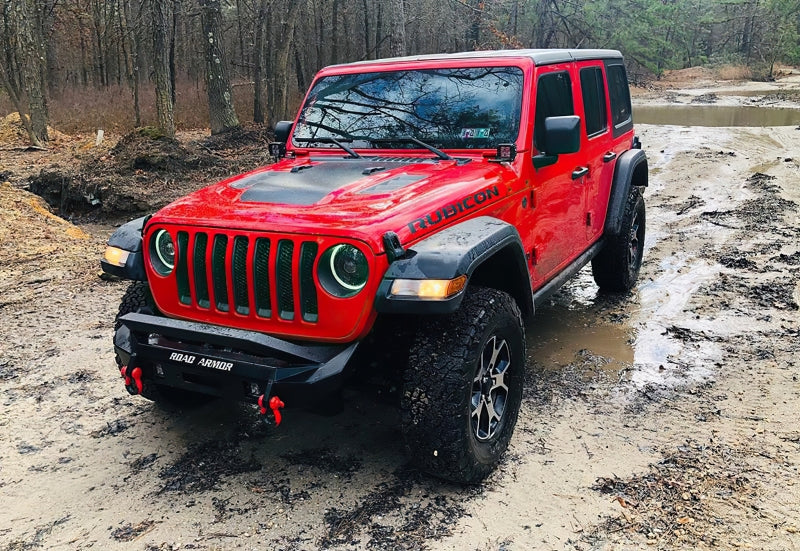Load image into Gallery viewer, Oracle Jeep JL/Gladiator JT Oculus Switchback Bi-LED Projector Headlights - Amber/White Switchback
