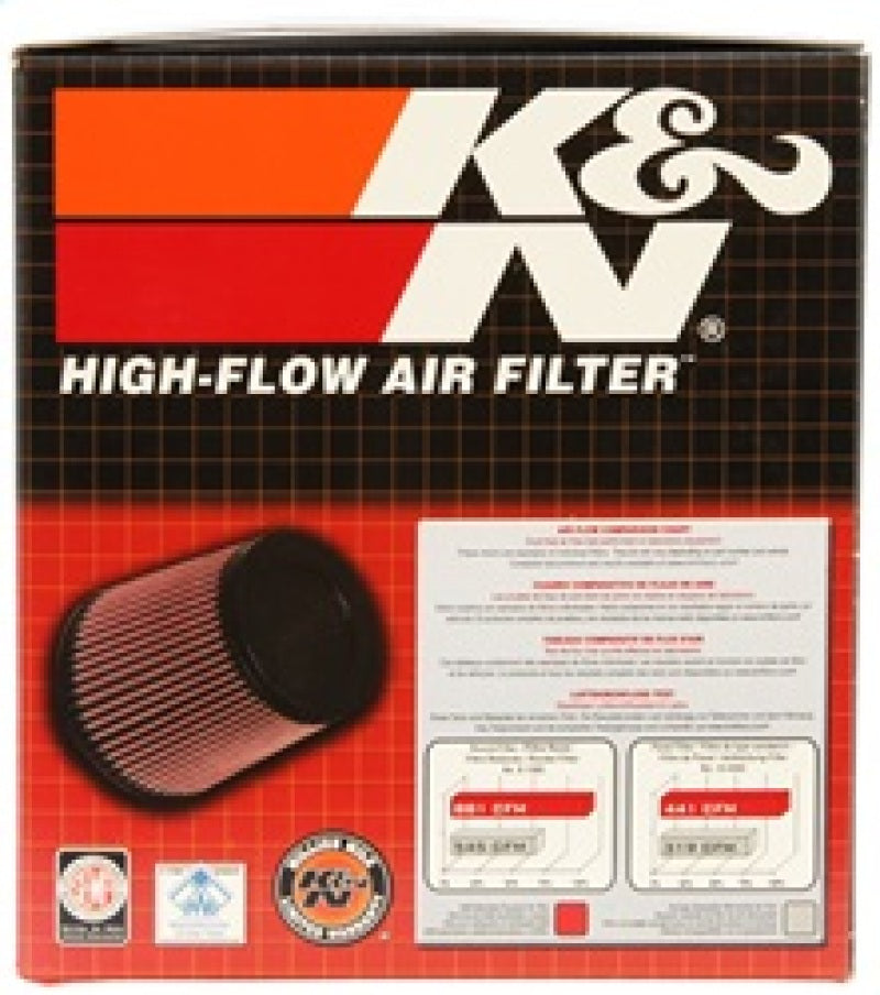 Load image into Gallery viewer, K&amp;N Universal Rubber Filter 4 1/2 inch FLG / 5 7/8 inch Base / 5 inch Top / 6 inch Height
