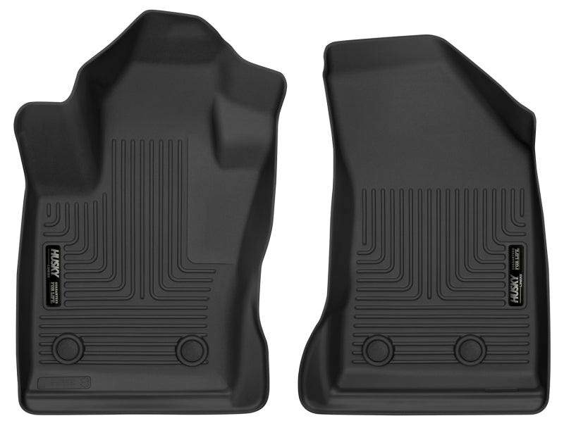 Load image into Gallery viewer, Husky Liners 17-18 Jeep Compass X-Act Contour Black Front Floor Liners
